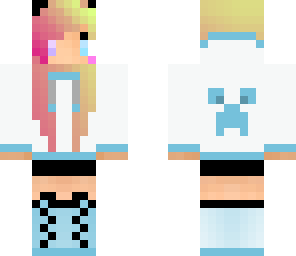 little glitter cat girl