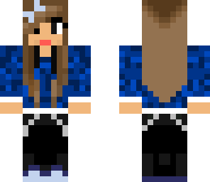 blue sweater girl