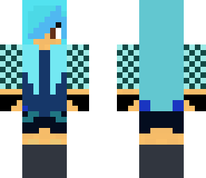 blue headphones