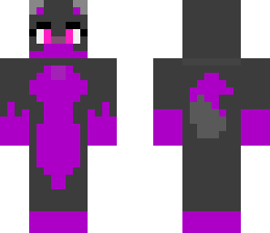 purple dog skin
