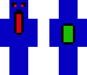 blue screeming creeper