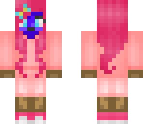 girl blue cake