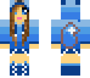 my blue wolf girl