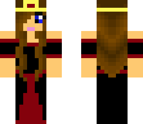 red n black princess