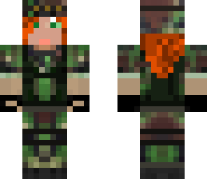camo girl