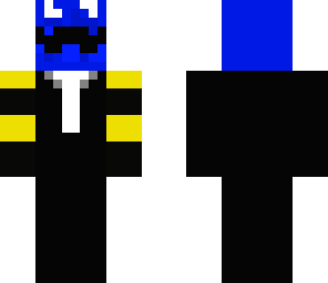 cookie monster yellow and black