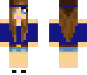 blue girl