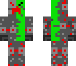 angry cyborg creeper