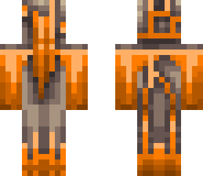orange rock flesh monster