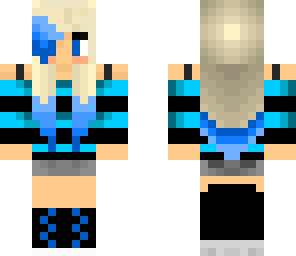 blue girl