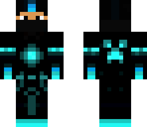 minecraft tron guy