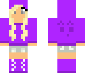 purple hoodie