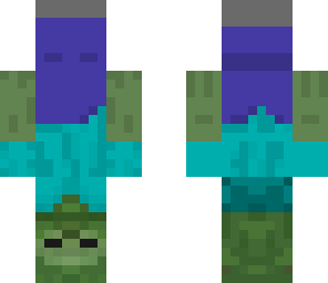 upside down zombie