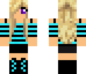 blue girl