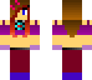 skygirl with bow