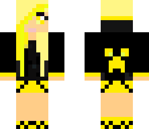 cool yelllow creeper girl really fixed