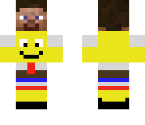 steve wearing a spongebob suit