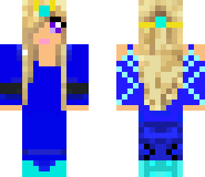 beutyful blue princess