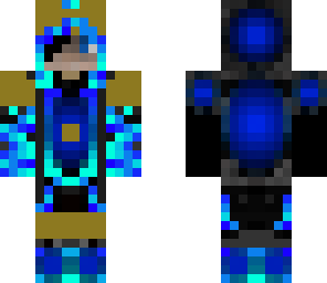 mage blue and gold