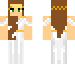brown hair greek goddess