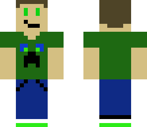 kid in a green shirt remade