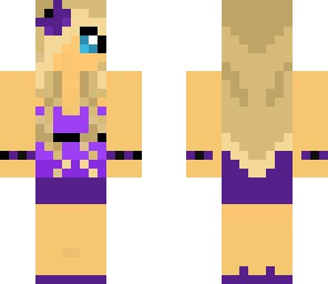 purple girl edit