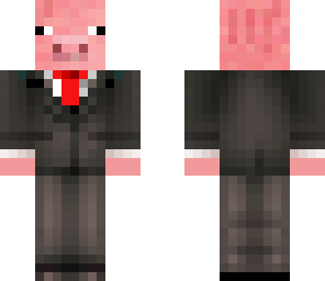 pig in a suit