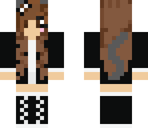 cute neko brunette girl