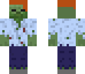 zombie with hair