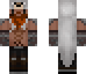 dwarf with wolfskin