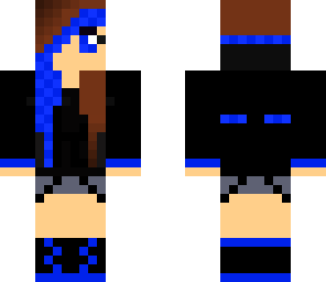 blue epic girl