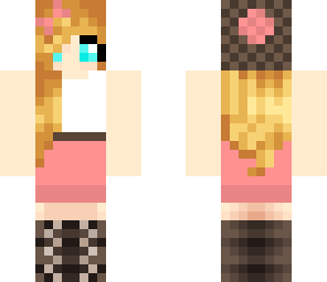 edited blond girl