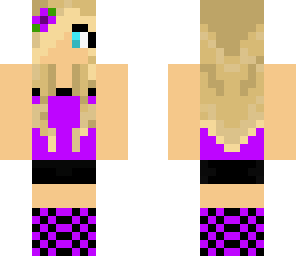 cute purple girl 2