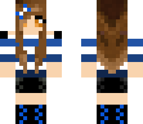 blue girl o_o