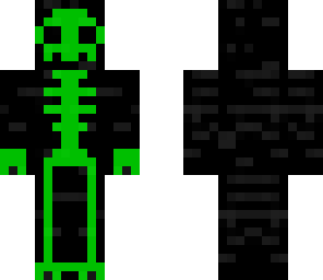 glowing skele-suit