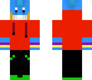 red hoodie mudkip