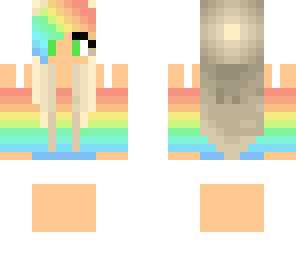 rainbow girl