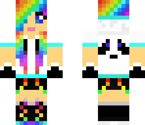 rainbow girl