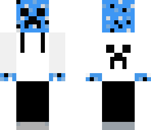 blue hoodie creeper
