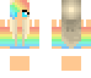 rainbow girl