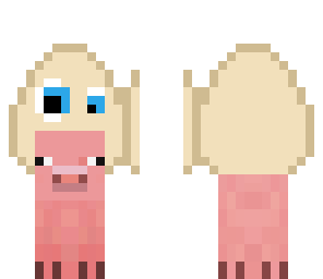 an eggs guide to minecraft  tryed to draw