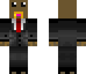 dog in a suit
