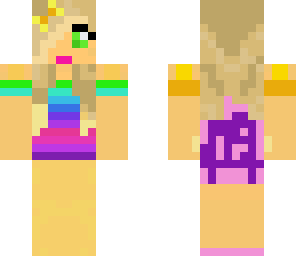 rainbow girl