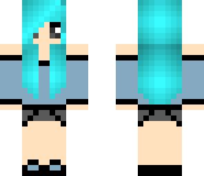 blue girl