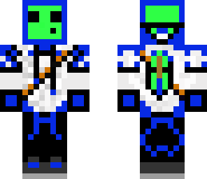 blue green slime