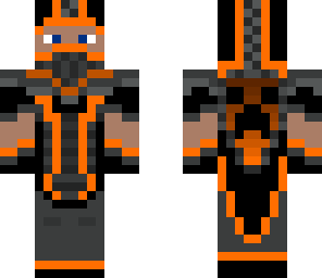 cyber skin orange