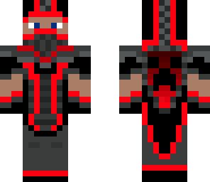 cyber skin red