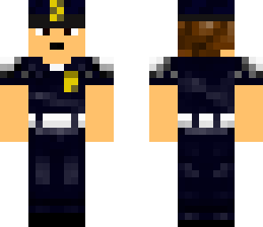 edited police man