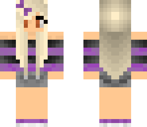 purple girl made by tutugirl