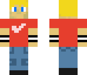 nike blonde guy